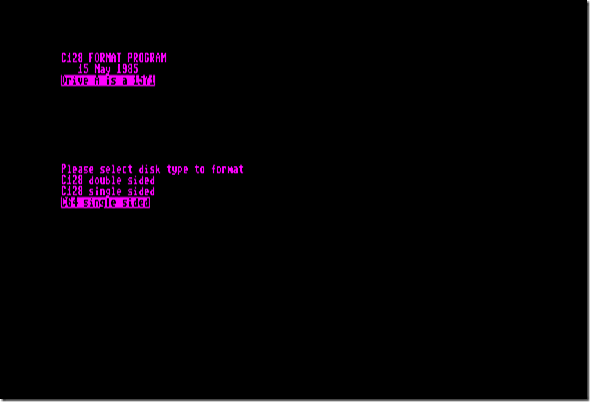 CP/M Format Programm